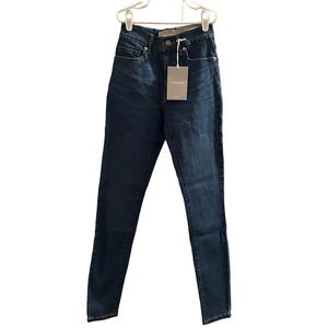 Everlane women dark denim size 23 Regular High Rise Skinny